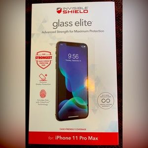 ZAGG - InvisibleShield® Glass Elite Screen Protector for Apple® iPhone®